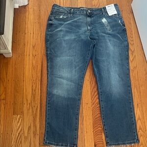 Sonoma women's Relaxed Fit Dark Blue Jeans